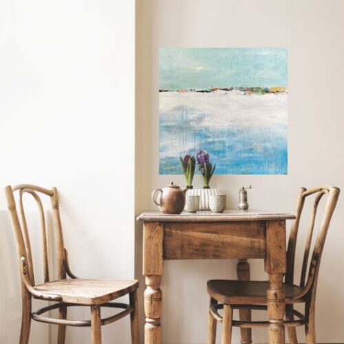 Kunstdruck "Winter am Meer" - Ansicht 2