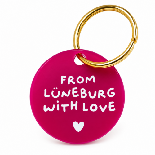 Schlüsselanhänger "From Lüneburg With Love" und 2 A6-Postkarten