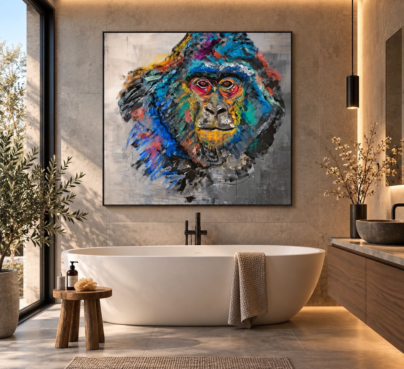 Kunstdruck "Gorilla-Dame" – Bild 3